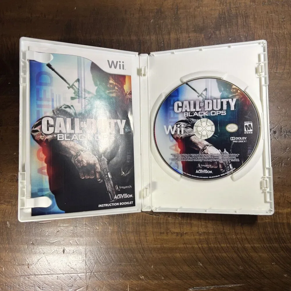 Call of Duty: Black Ops (Nintendo Wii) CIB Tested (Excellent Disc)